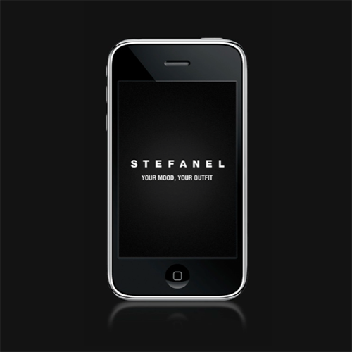 Screenshot applicazione mobile Stefanel